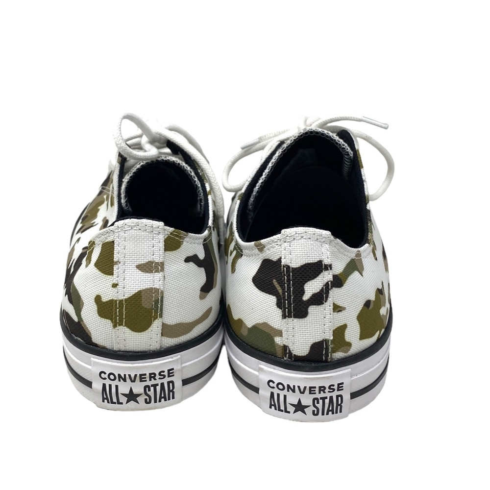 Converse Ctas OX Low Top Khaki White Canvas Men’s Size Sneakers Custom 166177F - Picture 7 of 10